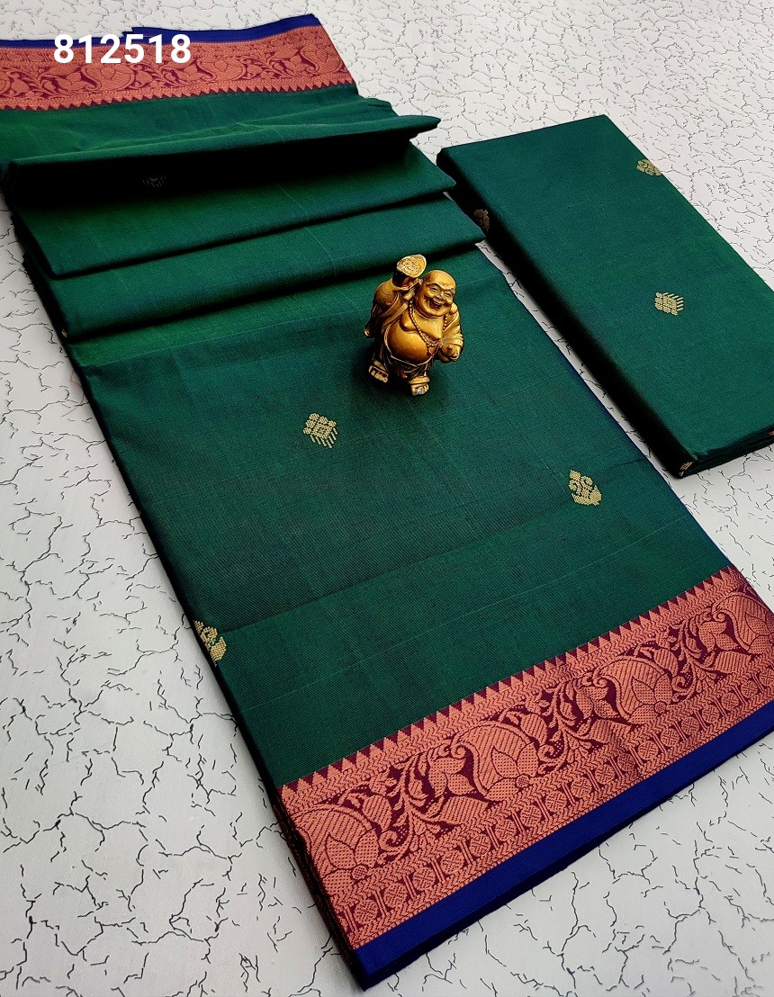 Pure cotton 80 count saree – www.vannamayil.com